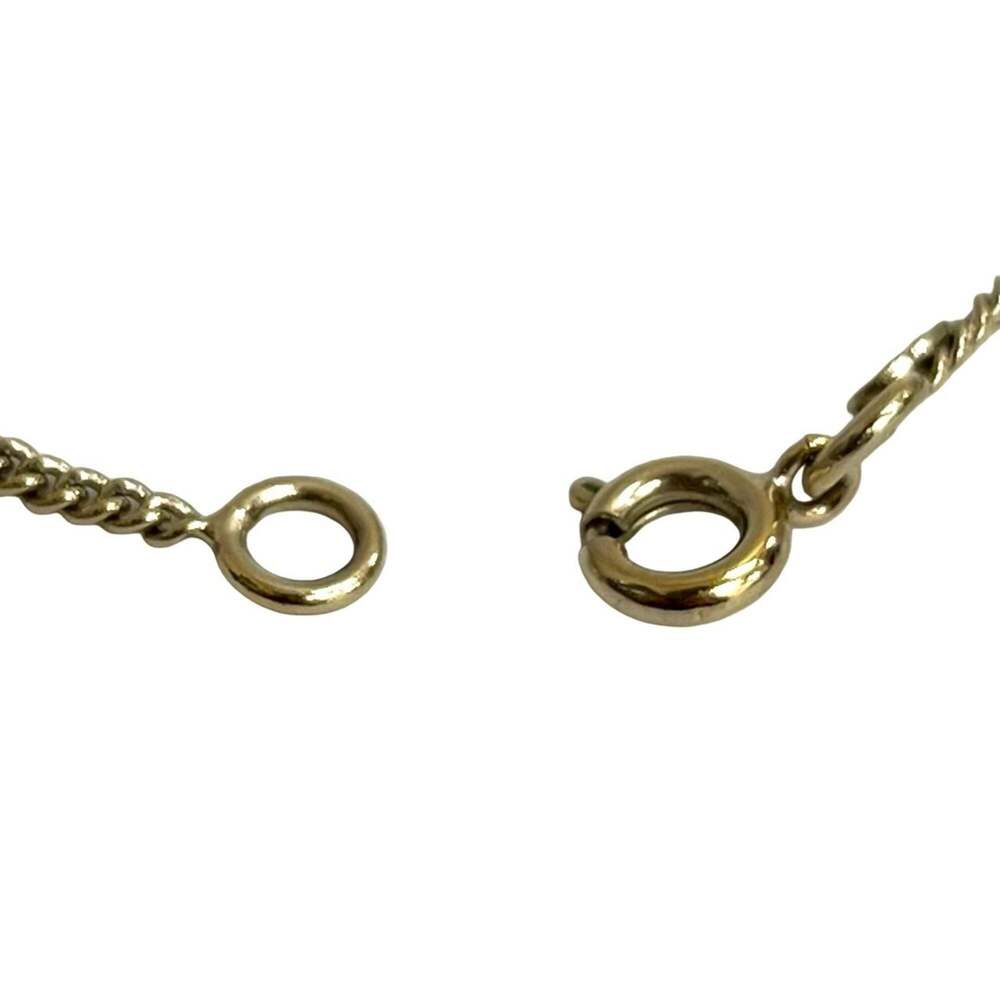 CHANEL Authentic Gold Logo Necklace - Picture 3 of 5